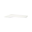 BEKANT - left-hand corner table top, white, 160x110 cm | IKEA Taiwan Online - PE739611_S2 