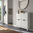 STÄLL shoe cabinet with 4 compartments