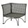 JUTHOLMEN - corner section, outdoor, dark grey-brown | IKEA Taiwan Online - PE792560_S1