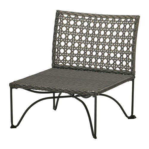 JUTHOLMEN - one-seat section, outdoor, dark grey-brown | IKEA Taiwan Online - PE792562_S4