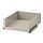 KOMPLEMENT - drawer with glass front, grey-beige, 50x58 cm | IKEA Taiwan Online - PE878905_S1