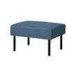 GLOSTAD - footstool, Knisa medium blue | IKEA Taiwan Online - PE917264_S2 