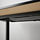 BEKANT - 書桌/工作桌, 黑色/實木貼皮 梣木/黑色 | IKEA 線上購物 - PE739739_S1