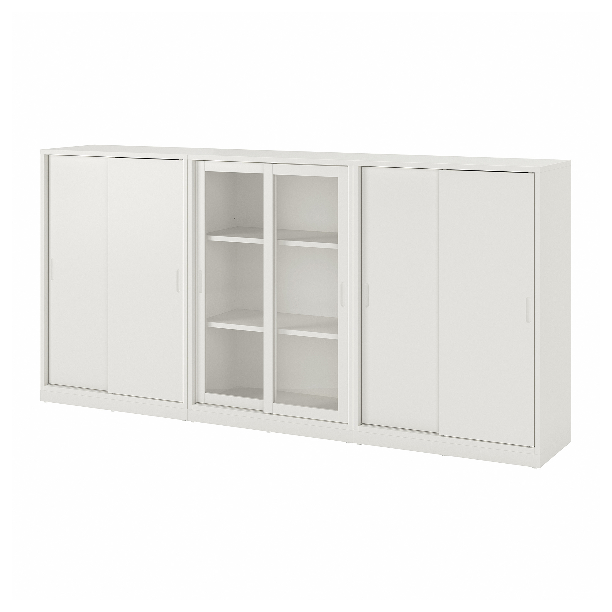 TONSTAD storage combination w sliding doors