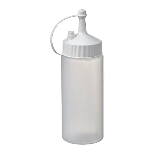 GRILLTIDER - squeeze bottle, white/transparent, 200 ml | IKEA Taiwan Online - PE983678_S4