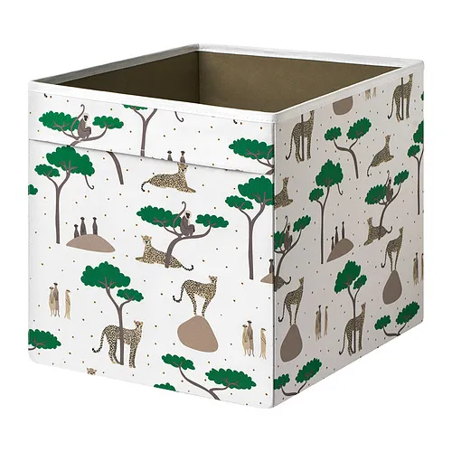 SANDLÖPARE - 收納盒, 花豹, 33x38x33 公分 | IKEA 線上購物 - PE983694_S4