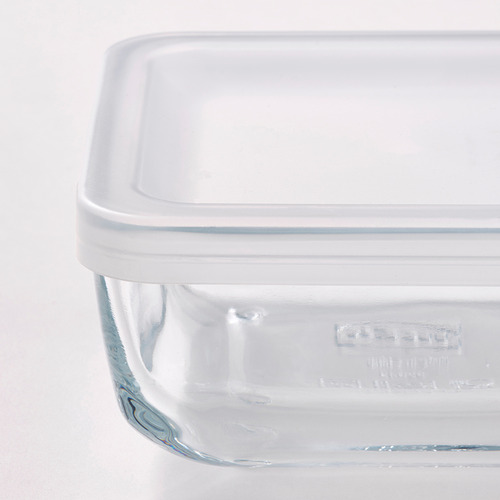 BESTÄMMA - food container with lid, glass | IKEA Taiwan Online - PE841278_S4
