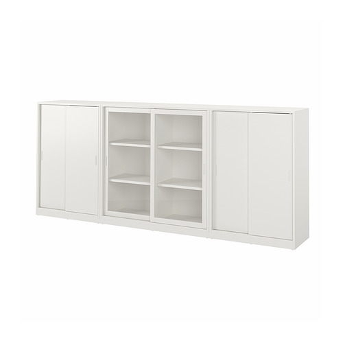 TONSTAD storage combination w sliding doors