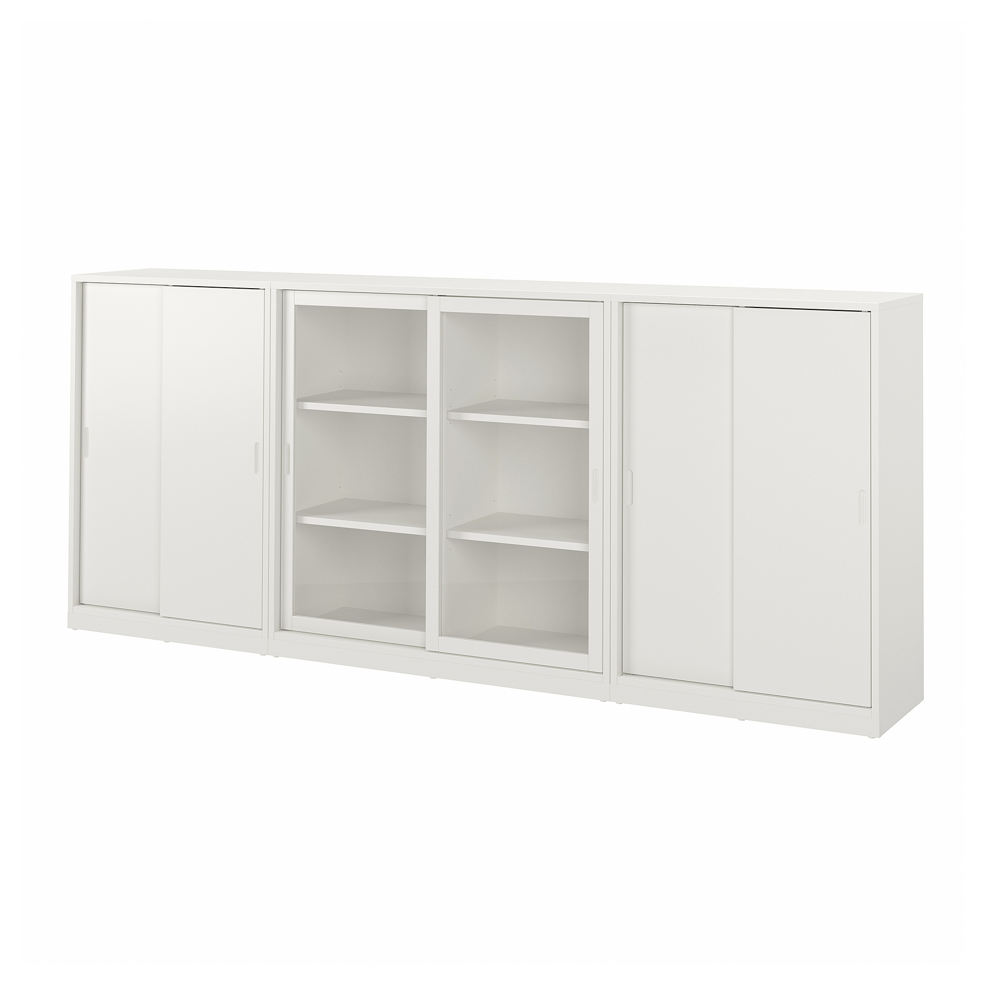 TONSTAD storage combination w sliding doors