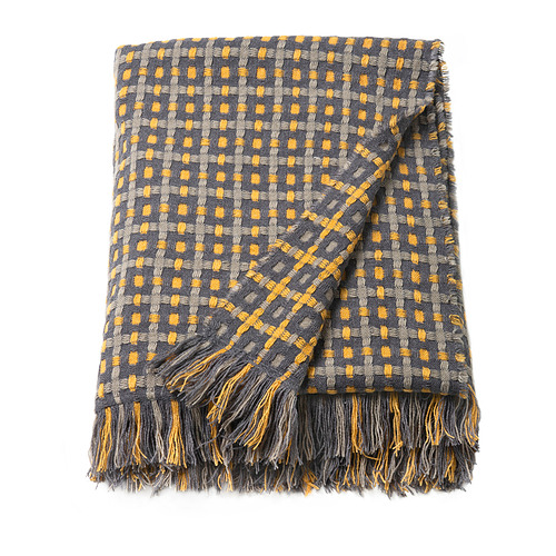 FLIKBRUNÖRT - throw, check pattern, 130x170 cm | IKEA Taiwan Online - PE983728_S4