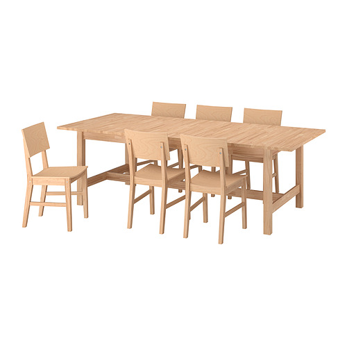 KARSKÄR table and 6 chairs