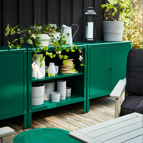 KOLBJÖRN - 層架組 室內/戶外用, 綠色 | IKEA 線上購物 - PH166324_S4