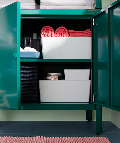 KOLBJÖRN - 層架組附收納櫃, 綠色 | IKEA 線上購物 - PH167671_S4