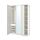PAX/TYSSEDAL - wardrobe combination, white/mirror glass | IKEA Taiwan Online - PE792739_S1
