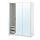 PAX/VIKEDAL - wardrobe combination, white/mirror glass | IKEA Taiwan Online - PE792735_S1