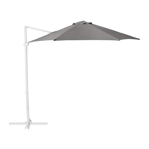 HÖGÖN - 懸掛式陽傘, 灰色, 270 公分 | IKEA 線上購物 - PE838033_S4