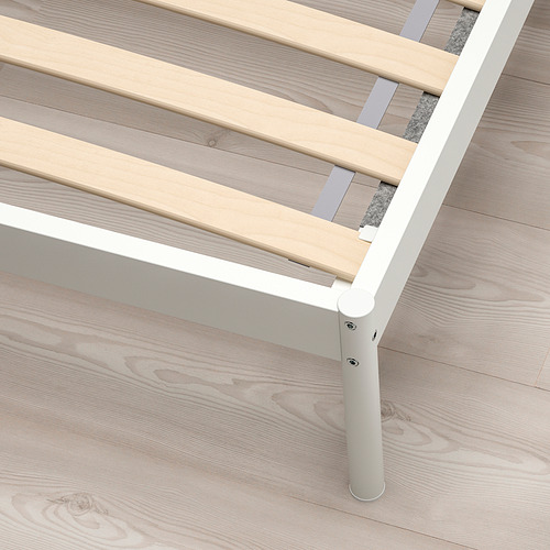 VEVELSTAD - 雙人加大床框, 白色 | IKEA 線上購物 - PE840523_S4