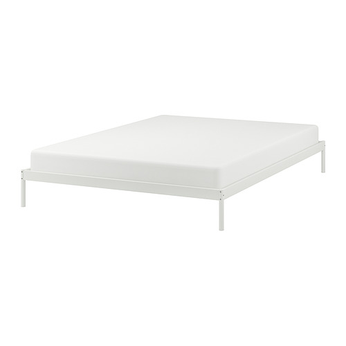 VEVELSTAD - 雙人加大床框, 白色 | IKEA 線上購物 - PE840534_S4