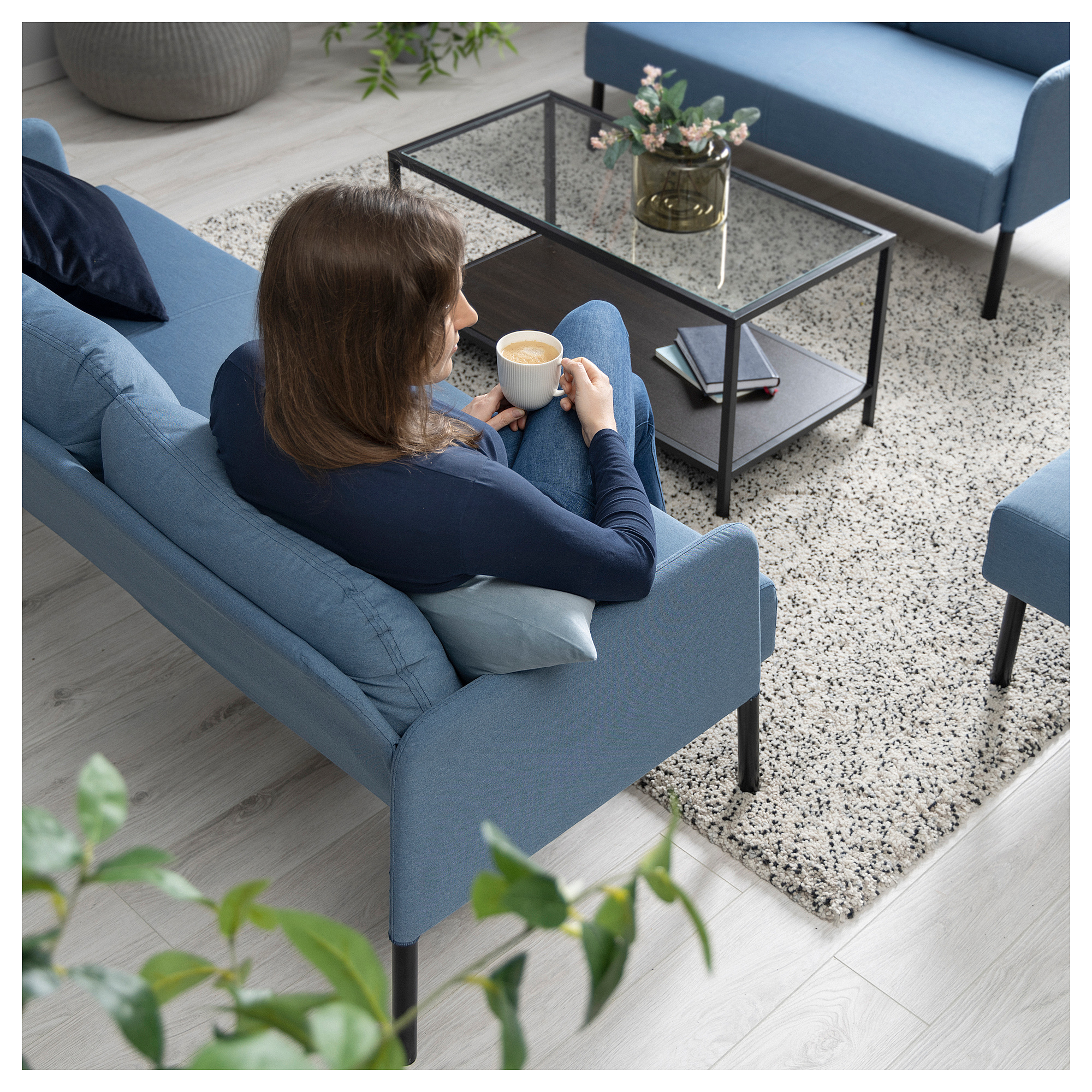 GLOSTAD 3-seat sofa