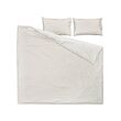 BANDKNIPPE duvet cover and 2 pillowcases
