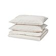 BANDKNIPPE duvet cover and 2 pillowcases
