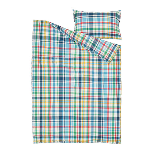 HÖSTGENTIANA 被套附一個枕頭套