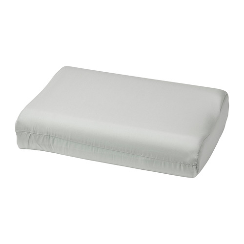 BÄRGLIM - pillowcase for ergonomic pillow, grey, 33x50 cm | IKEA Taiwan Online - PE983819_S4