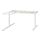 BEKANT - underframe for corner table top, white | IKEA Taiwan Online - PE739937_S1