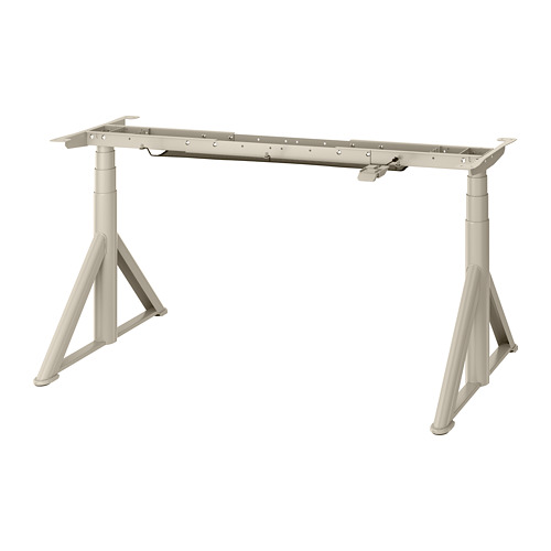 IDÅSEN underframe sit/stand f table tp, el