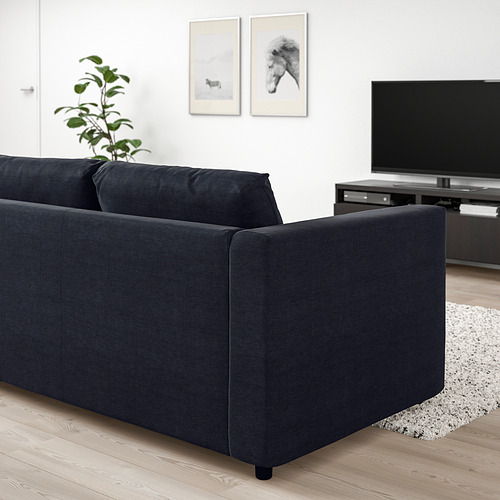 VIMLE - 2-seat sofa, Saxemara black-blue | IKEA Taiwan Online - PE838092_S4