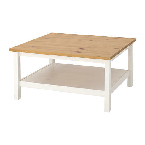 HEMNES - 咖啡桌, 染白色/淺棕色 | IKEA 線上購物 - PE740009_S4