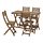 ASKHOLMEN - 戶外餐桌椅組, 灰棕色 | IKEA 線上購物 - PE740061_S1