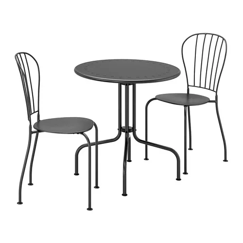 LÄCKÖ - 戶外餐桌椅組，灰色 | IKEA 線上購物 - PE740066_S4
