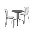 LÄCKÖ table+2 chairs, outdoor