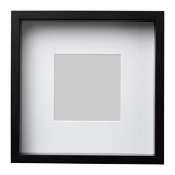 SANNAHED - frame, black, 25x25 cm | IKEA Taiwan Online