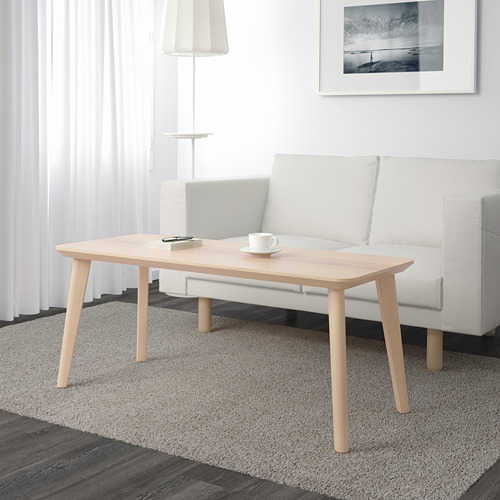 LISABO - 咖啡桌, 實木貼皮 梣木 | IKEA 線上購物 - PE601380_S4