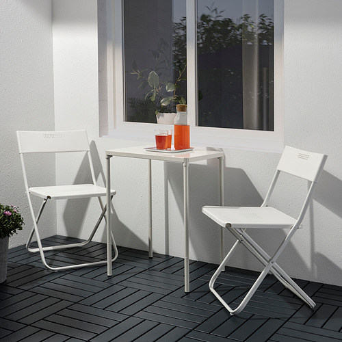 FEJAN - table and 2 folding chairs, outdoor | IKEA Taiwan Online - PE838172_S4