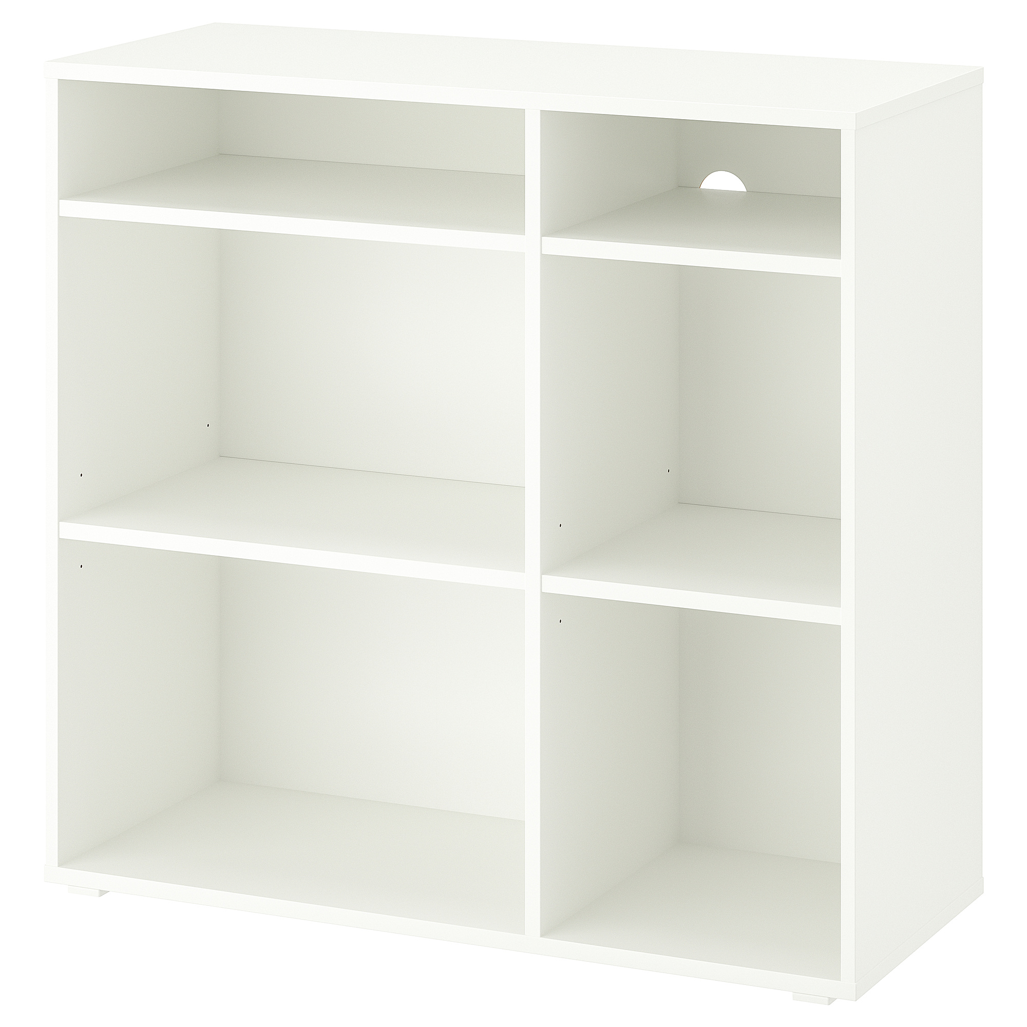 VIHALS shelving unit with 4 shelves