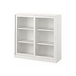 TONSTAD - 玻璃滑門櫃, 淺乳白色, 120x37x116 公分 | IKEA 線上購物 - PE947095_S2 