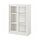 TONSTAD - cabinet with sliding glass doors, off-white, 81x37x116 cm | IKEA Taiwan Online - PE947097_S1