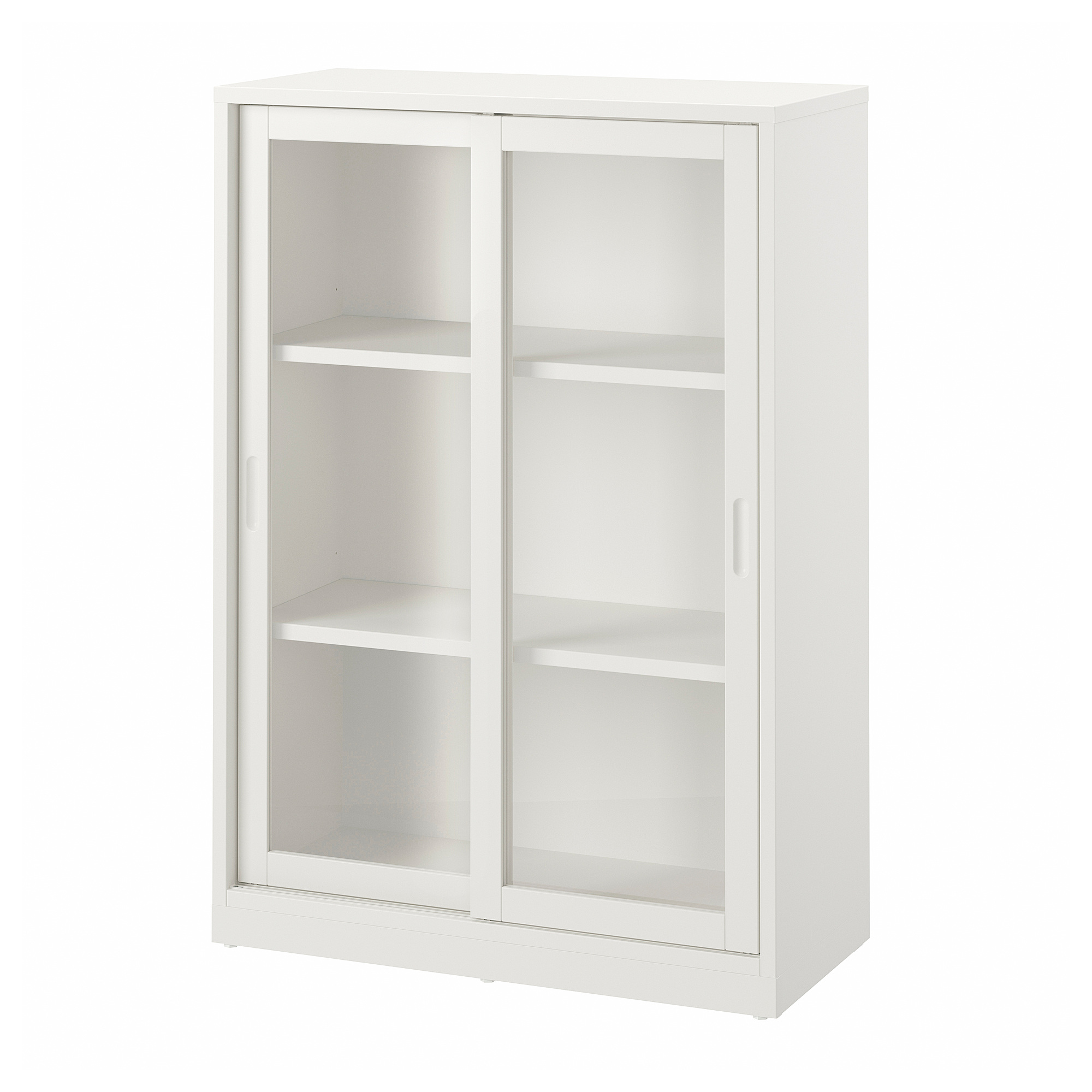 TONSTAD cabinet with sliding glass doors