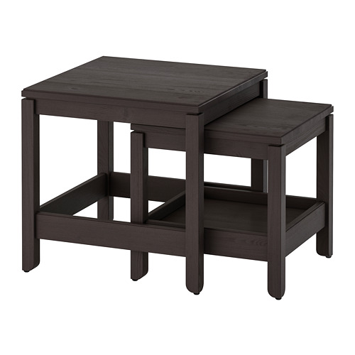 HAVSTA - 子母桌 2件組, 深棕色 | IKEA 線上購物 - PE740084_S4