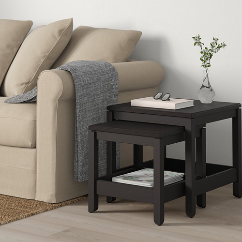 HAVSTA - 子母桌 2件組, 深棕色 | IKEA 線上購物 - PE693482_S4