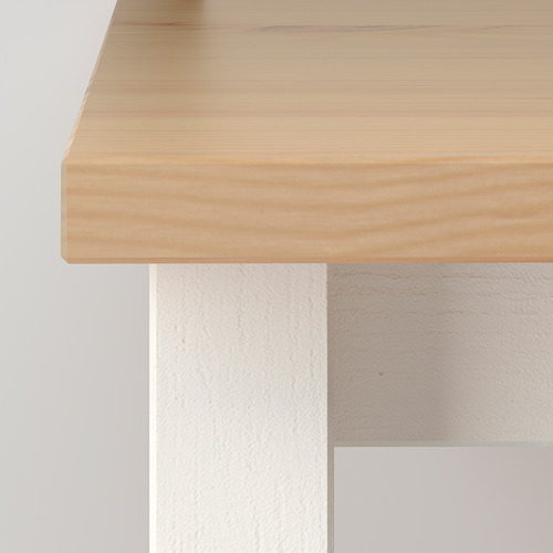 HEMNES - 咖啡桌, 染白色/淺棕色 | IKEA 線上購物 - PE671194_S4