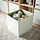 DRÖNA - 收納盒, 具圖案 淺綠色/白色 | IKEA 線上購物 - PE838215_S1