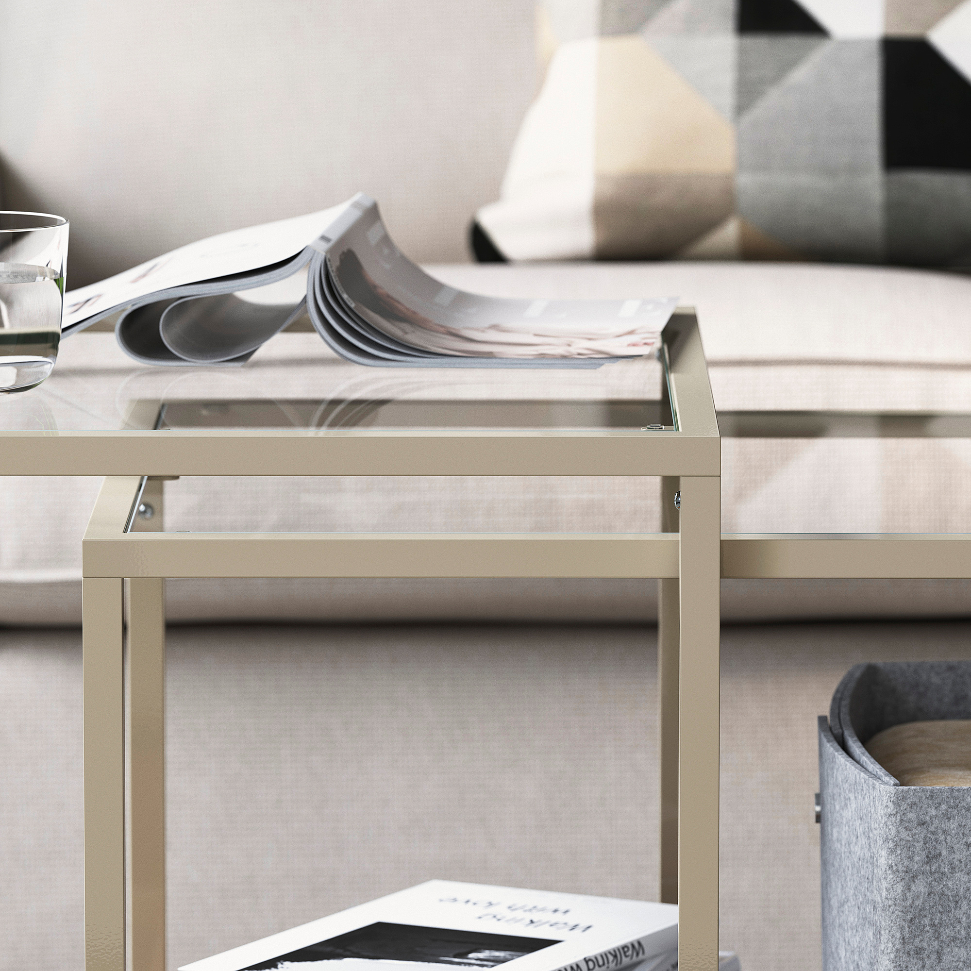 VITTSJÖ 子母桌 2件組