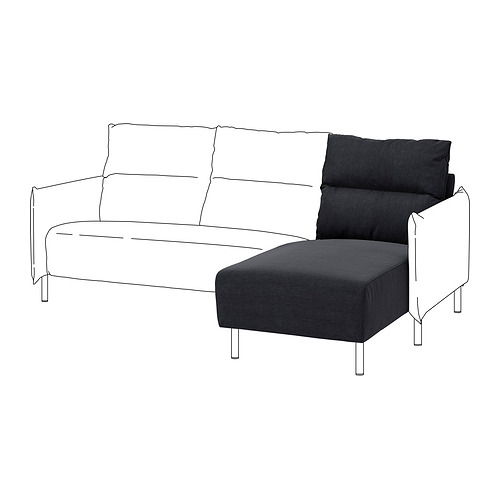 MANNARP cover for chaise longue