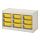 TROFAST - storage combination with boxes, white/yellow | IKEA Taiwan Online - PE649615_S1