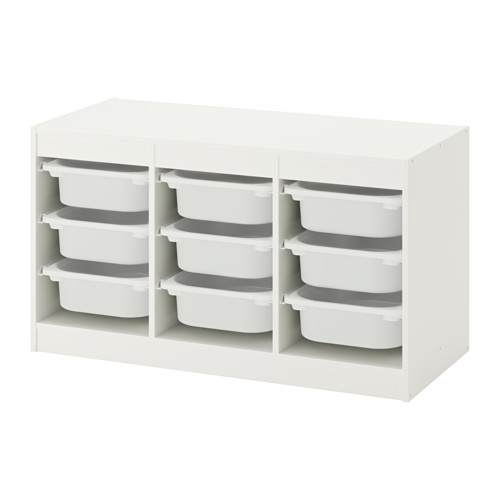 TROFAST - 收納組合附收納盒, 白色/白色 | IKEA 線上購物 - PE649618_S4