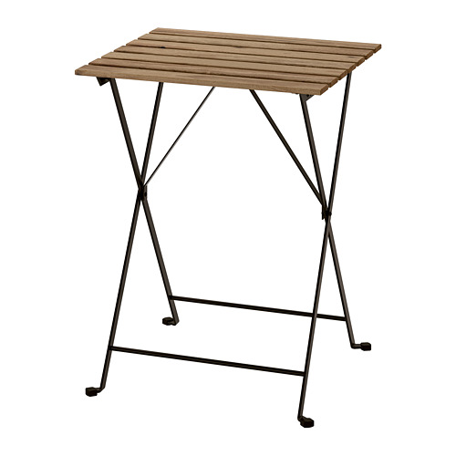 TÄRNÖ - 戶外餐桌, 黑色/淺棕色, 55x54 公分 | IKEA 線上購物 - PE740159_S4